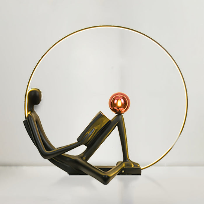 Reader Sculpture Floor Lamp Vakkerlight