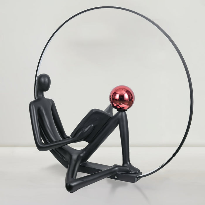 Reader Sculpture Floor Lamp Vakkerlight