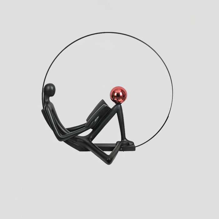 Reader Sculpture Floor Lamp Vakkerlight