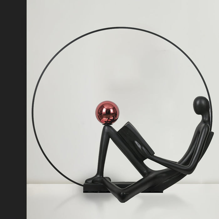 Reader Sculpture Floor Lamp Vakkerlight