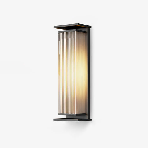 Rectangular Box Solar Outdoor Wall Lamp Vakkerlight
