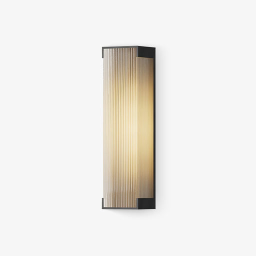 Rectangular Solar Outdoor Wall Light Vakkerlight