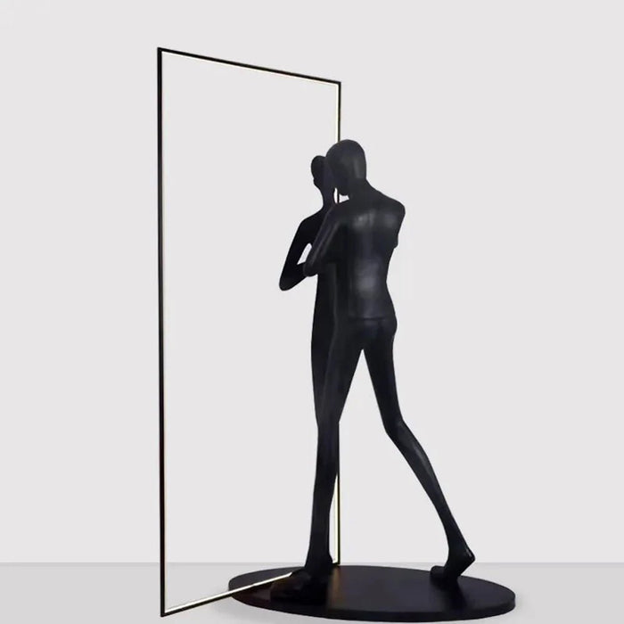 Mirror Sculpture Floor Lamp Vakkerlight