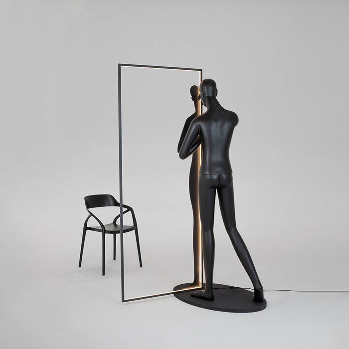 Mirror Sculpture Floor Lamp Vakkerlight