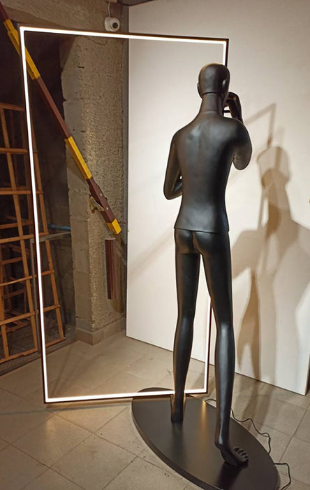Mirror Sculpture Floor Lamp Vakkerlight
