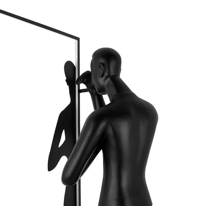 Mirror Sculpture Floor Lamp Vakkerlight