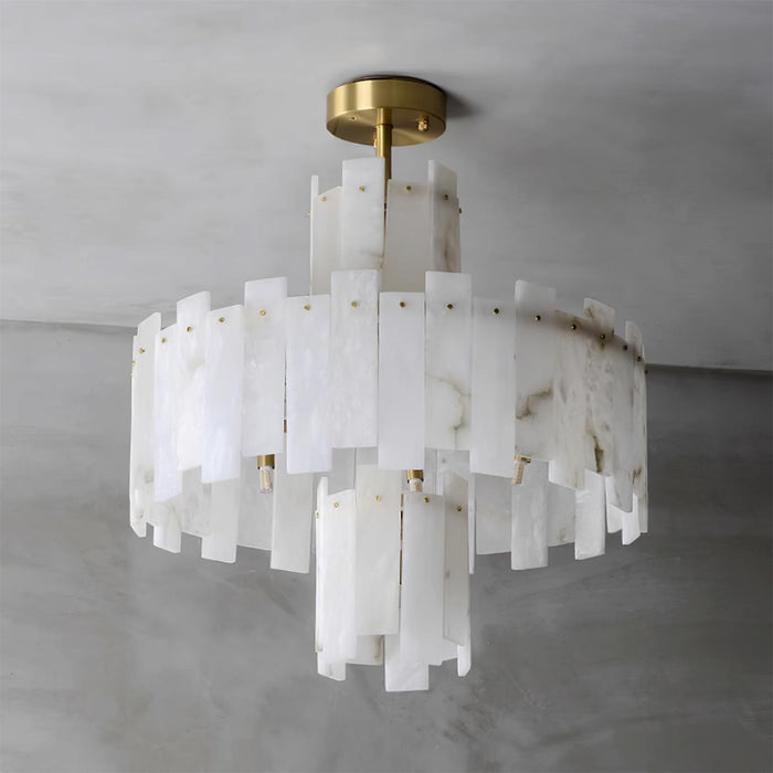 Regina Alabaster Chandelier Vakkerlight