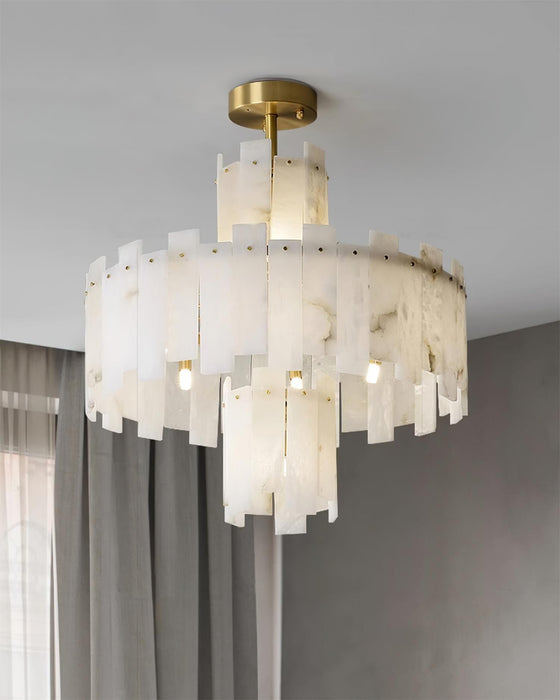 Regina Alabaster Chandelier Vakkerlight