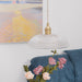 Ribbed Spiral Pendant Light Vakkerlight