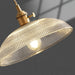 Ribbed Spiral Pendant Light Vakkerlight