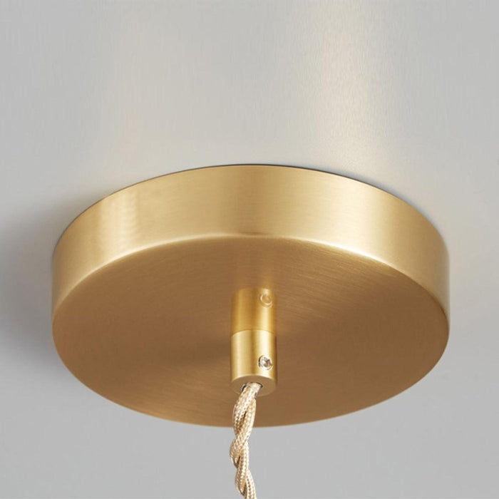Ribbed Spiral Pendant Light Vakkerlight