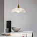 Ribbed Spiral Pendant Light Vakkerlight