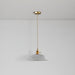 Ribbed Spiral Pendant Light Vakkerlight