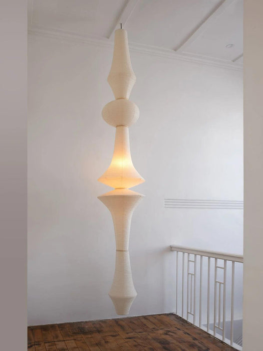 Rice Paper E Pendant Light