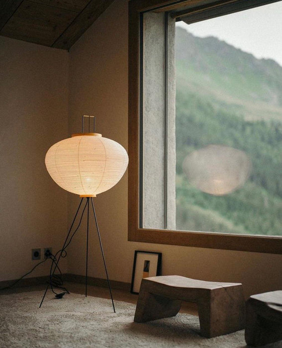 Akari Rice Paper Floor Lamp
