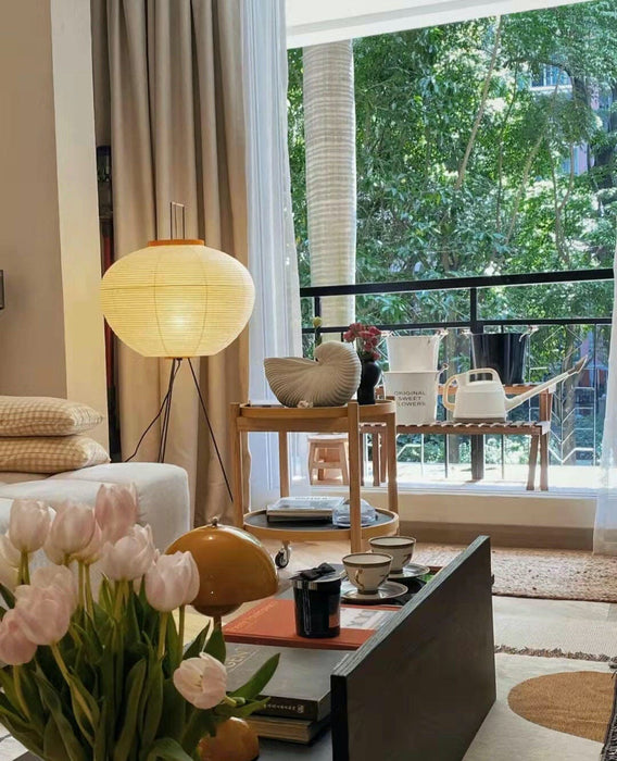 Akari Rice Paper Floor Lamp