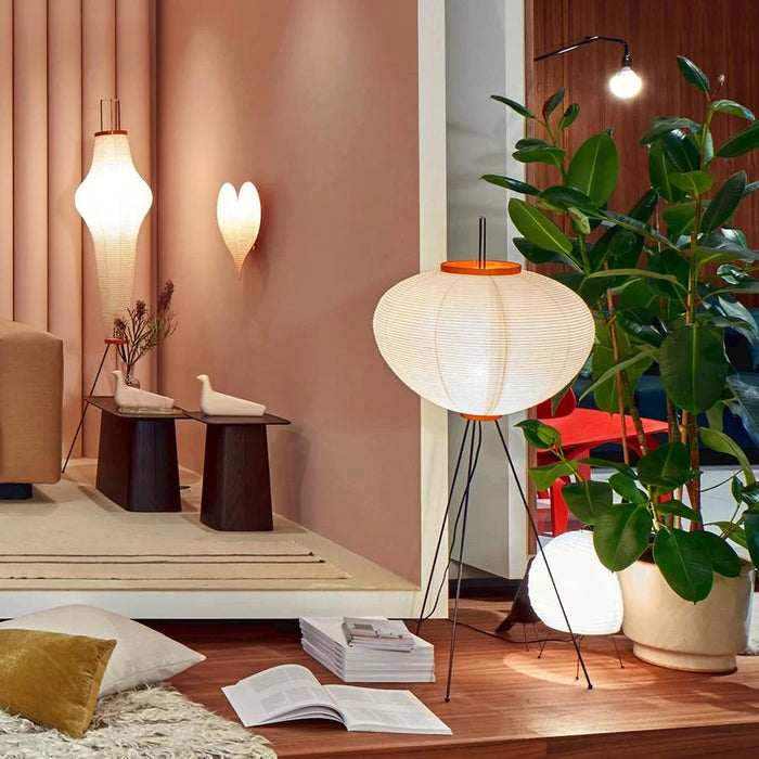 Akari Rice Paper Floor Lamp