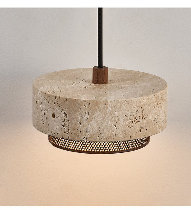 Riva Travertine Pendant Lamp Vakkerlight