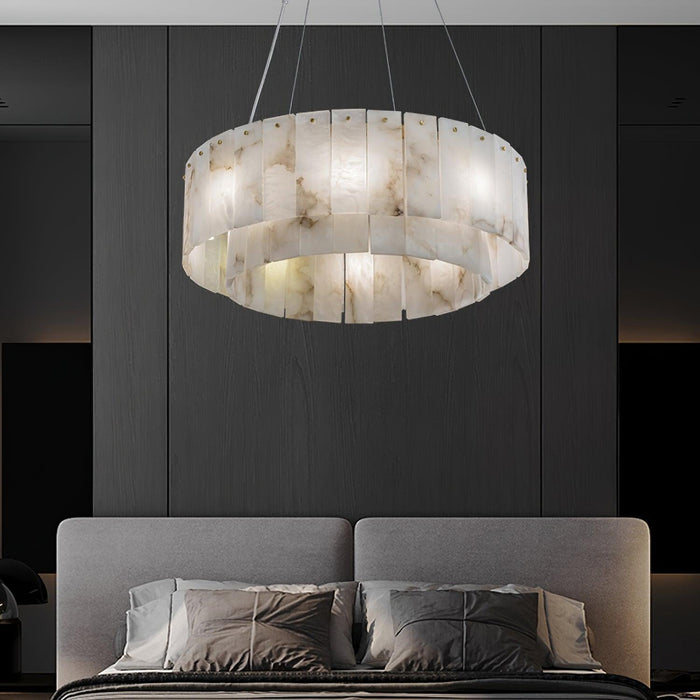 Rock Alabaster Chandelier Vakkerlight