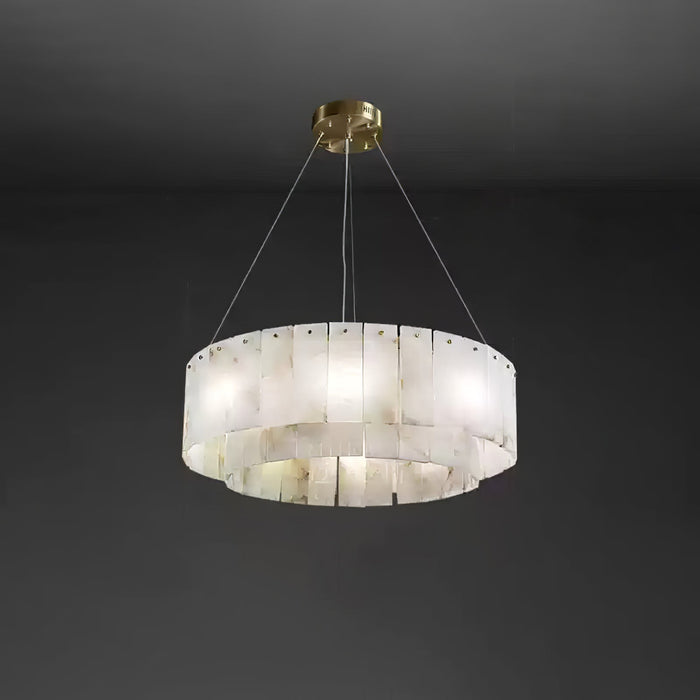 Rock Alabaster Chandelier Vakkerlight