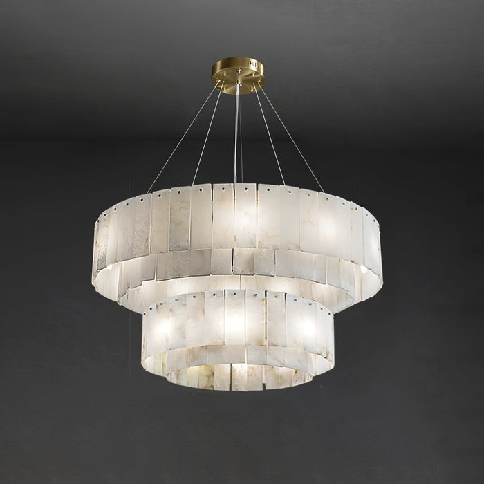 Rock Alabaster Chandelier Vakkerlight
