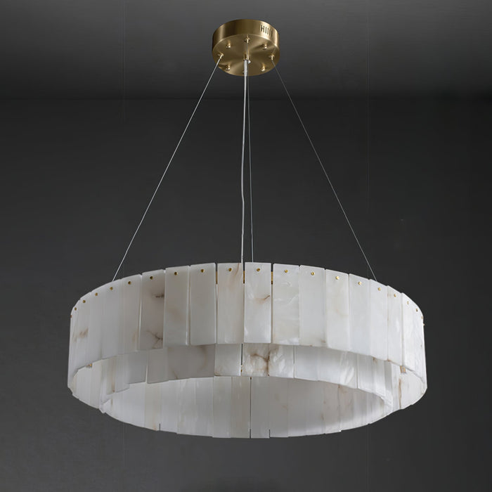 Rock Alabaster Chandelier Vakkerlight