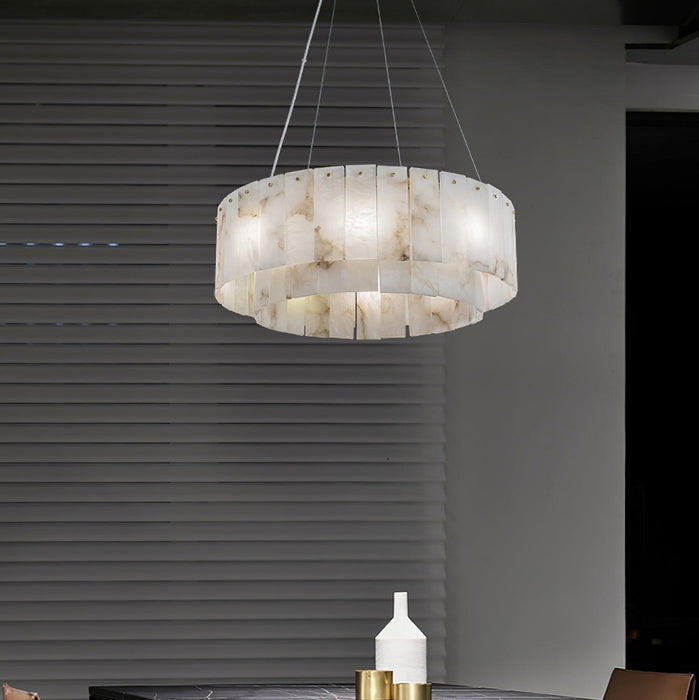 Rock Alabaster Chandelier Vakkerlight
