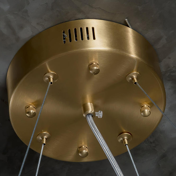 Rock Alabaster Chandelier Vakkerlight