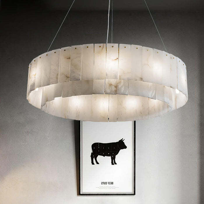 Rock Alabaster Chandelier Vakkerlight