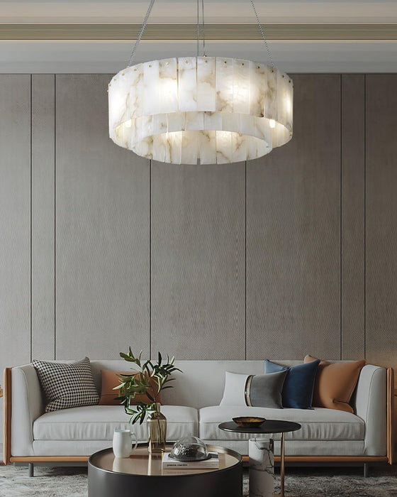 Rock Alabaster Chandelier Vakkerlight