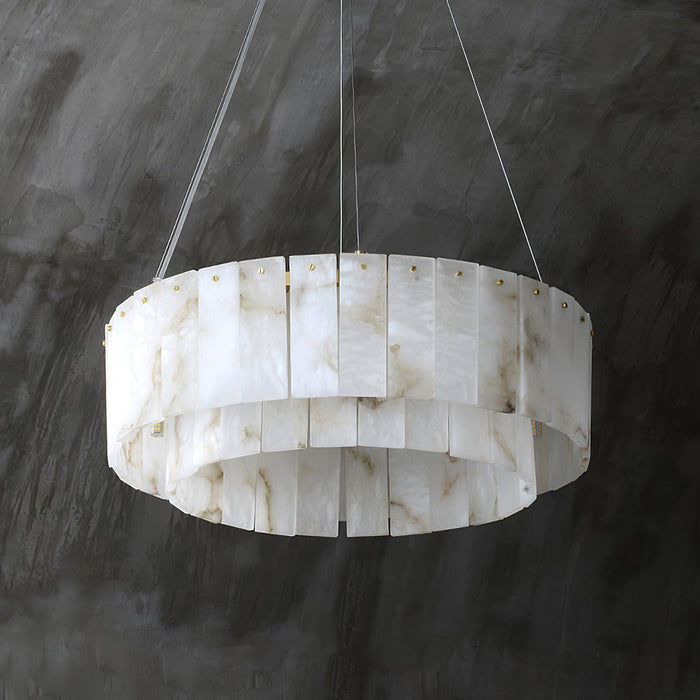 Rock Alabaster Chandelier Vakkerlight