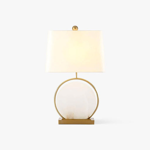 Roma White Alabaster Table Lamp Vakkerlight
