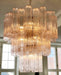 Rose Tubes Glass Chandelier Vakkerlight