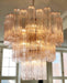 Rose Tubes Glass Chandelier Vakkerlight