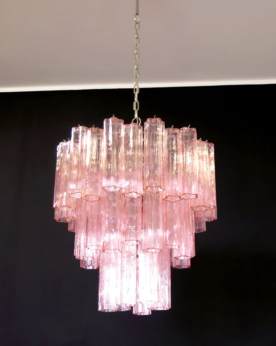 Rose Tubes Glass Chandelier Vakkerlight