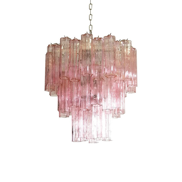 Rose Tubes Glass Chandelier Vakkerlight