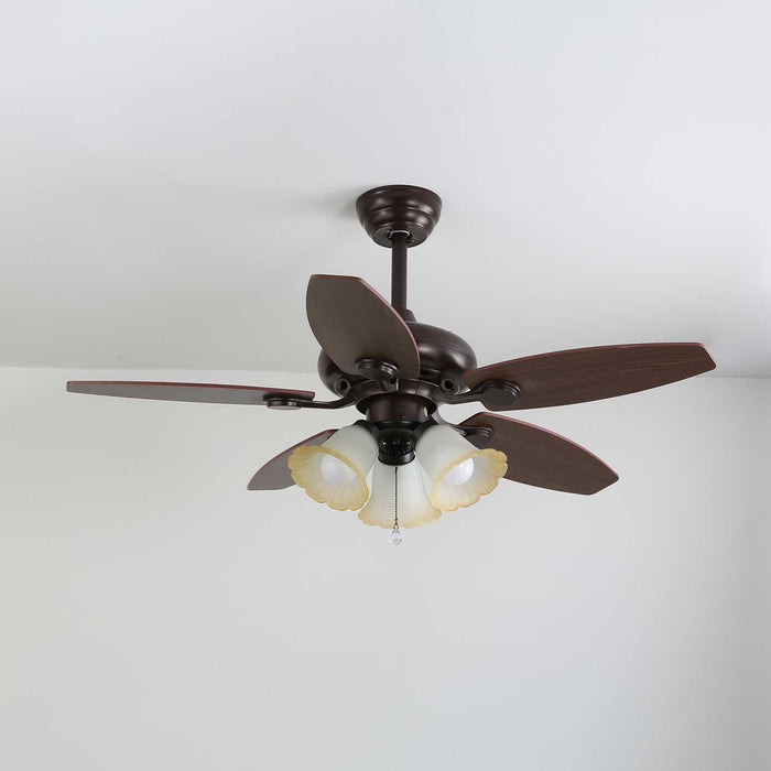 Roselore Bloom Ceiling Fan Light Vakkerlight