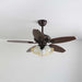 Roselore Bloom Ceiling Fan Light Vakkerlight
