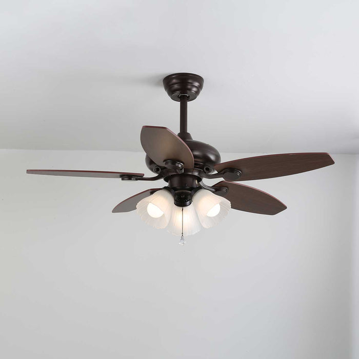 Roselore Bloom Ceiling Fan Light Vakkerlight