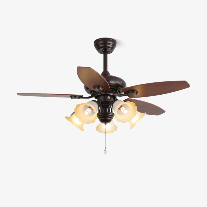 Roselore Bloom Ceiling Fan Light Vakkerlight