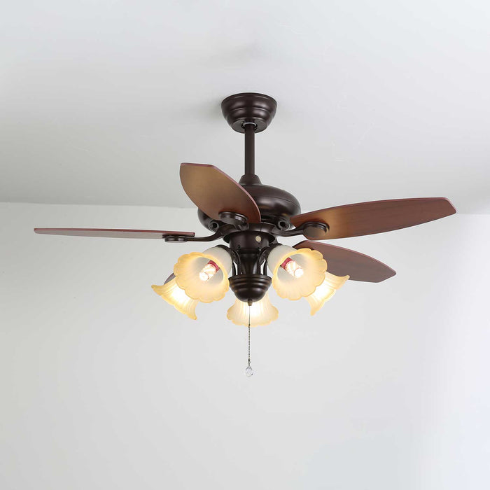Roselore Bloom Ceiling Fan Light Vakkerlight