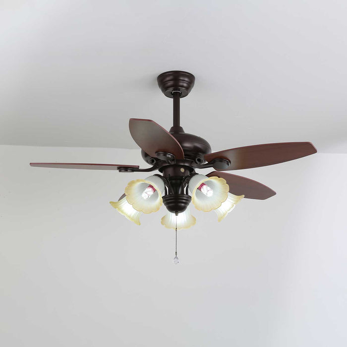 Roselore Bloom Ceiling Fan Light Vakkerlight