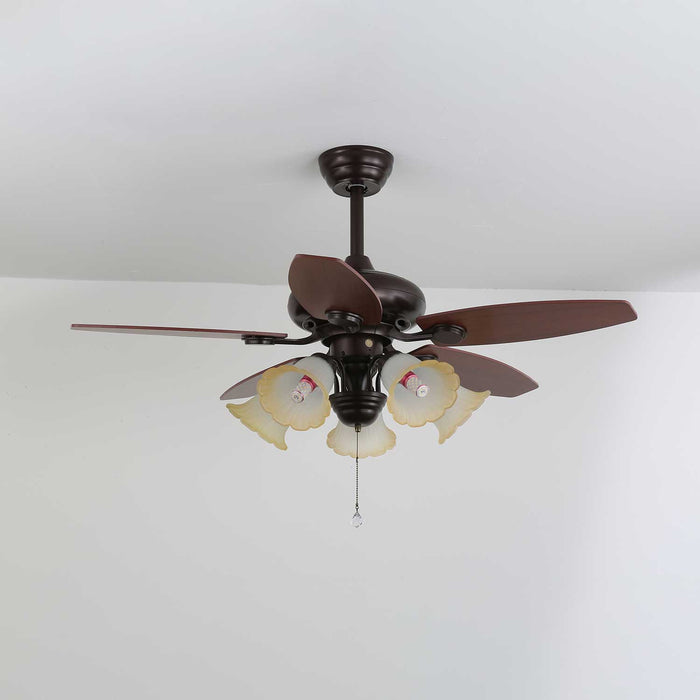 Roselore Bloom Ceiling Fan Light Vakkerlight