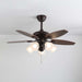 Roselore Bloom Ceiling Fan Light Vakkerlight