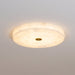 Round Alabaster Ceiling Lamp Vakkerlight