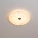 Round Alabaster Ceiling Lamp Vakkerlight