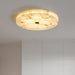 Round Alabaster Ceiling Lamp Vakkerlight