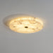Round Alabaster Ceiling Lamp Vakkerlight