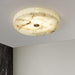 Round Alabaster Ceiling Lamp Vakkerlight