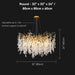 Frost Crystal Chandelier simprolos